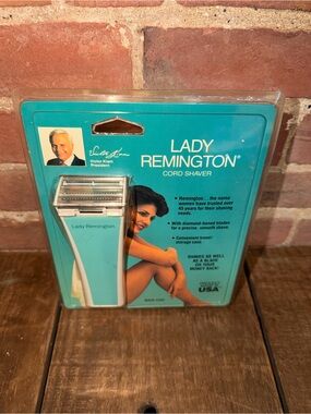 Remington Lady Cord Shaver in Teal and White